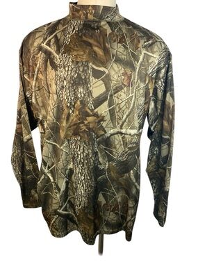 Outfitters Ridge Realtree Hardwood Camo Long Sleeve Hunting Shirt Men’s 3XL